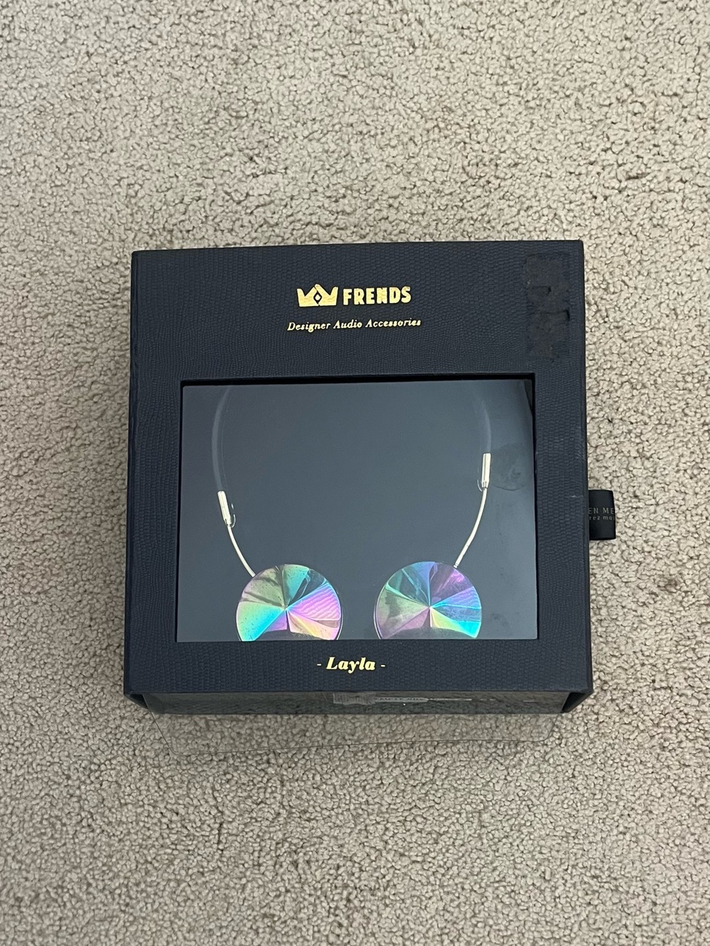 FRENDS Layla On-Ear Headphones in Oil Slick